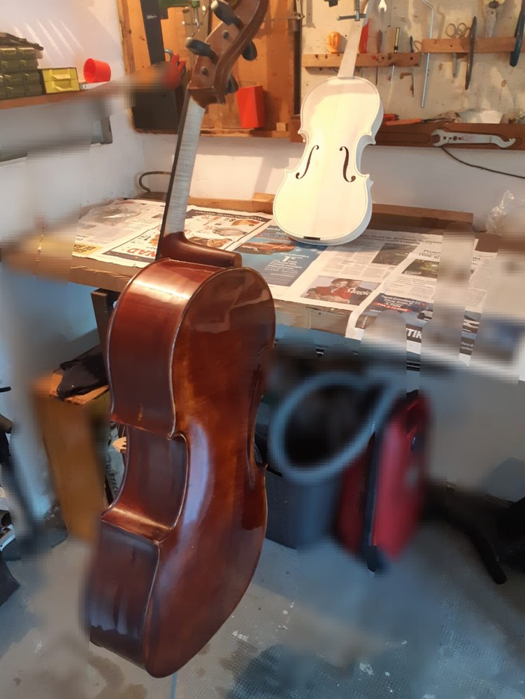 M. Preseglio Luthier Cello, Certified by Mario Gadda - マリオ・㭐ッ�氏認定チェロ