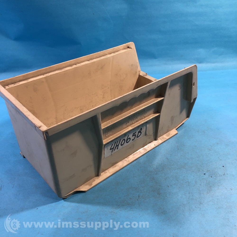 Quantum Storage Systems ULTRA 230 Plastic Stackable Bins Tan USIP