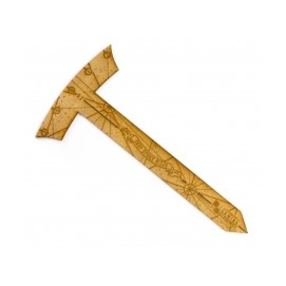 Kromlech Supply Deep Strike Ruler Template 9 inch - Medium Perimeter, HDF New