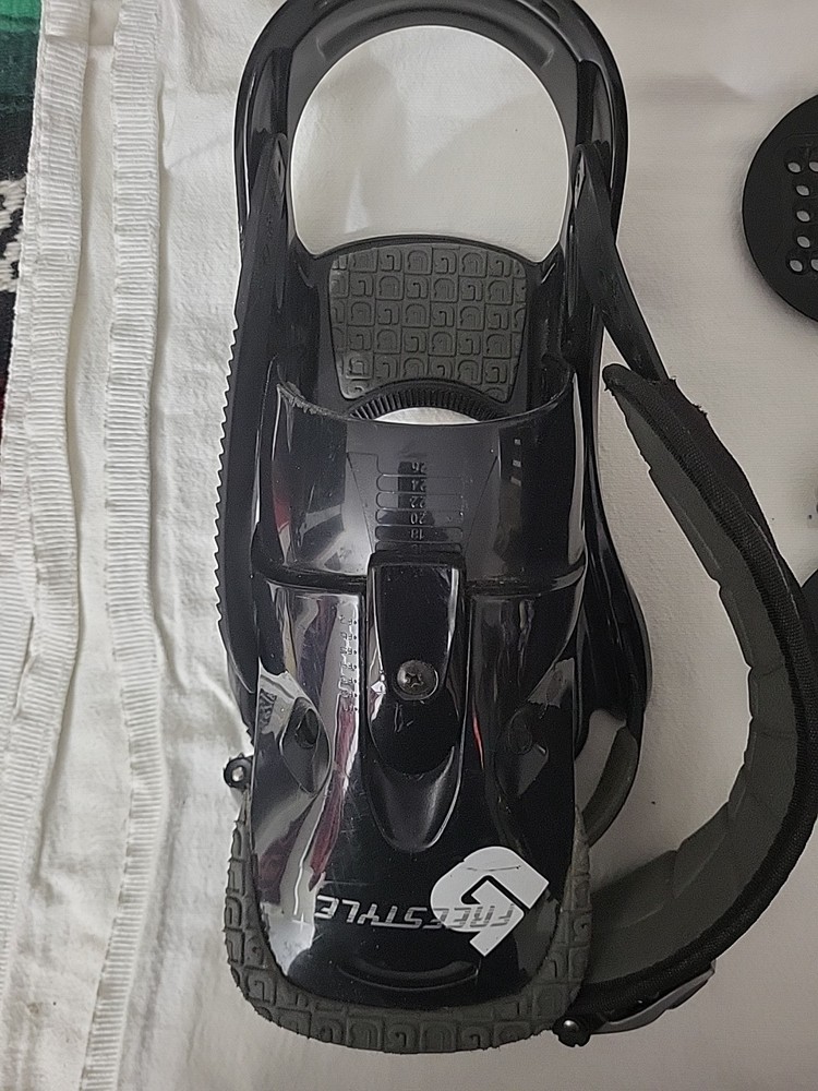 Burton Freestyle Black Snowboard Bindings