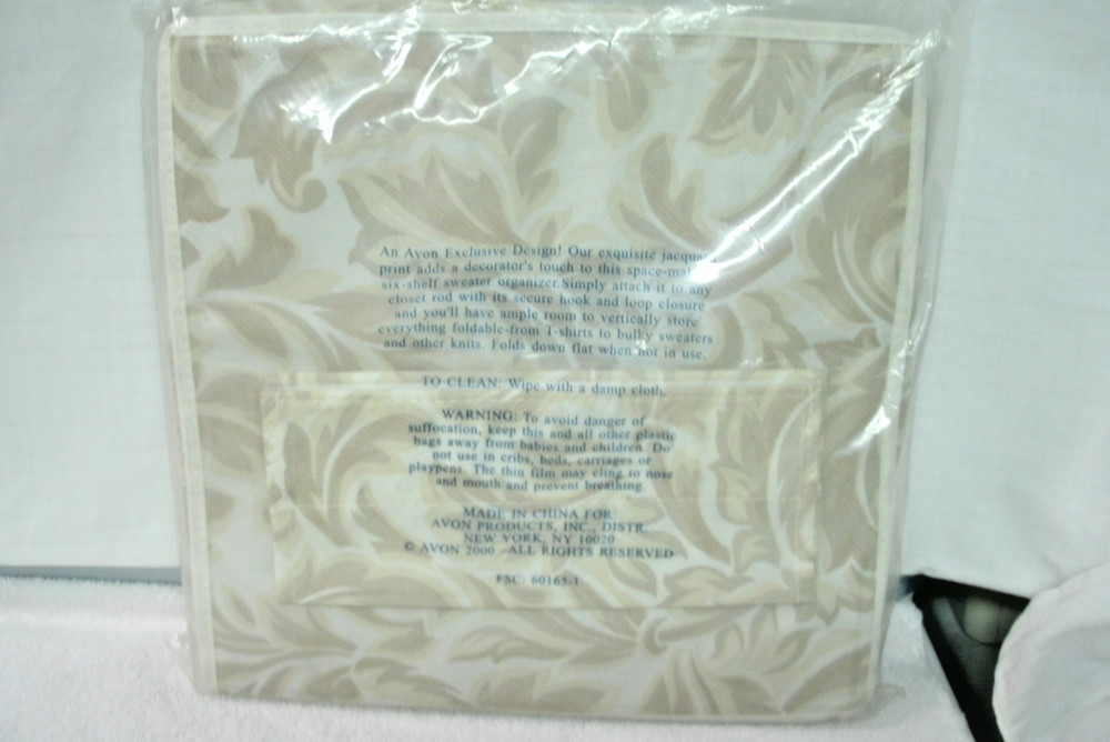 AVON-- Collection Sweater Organizer-- New In Package