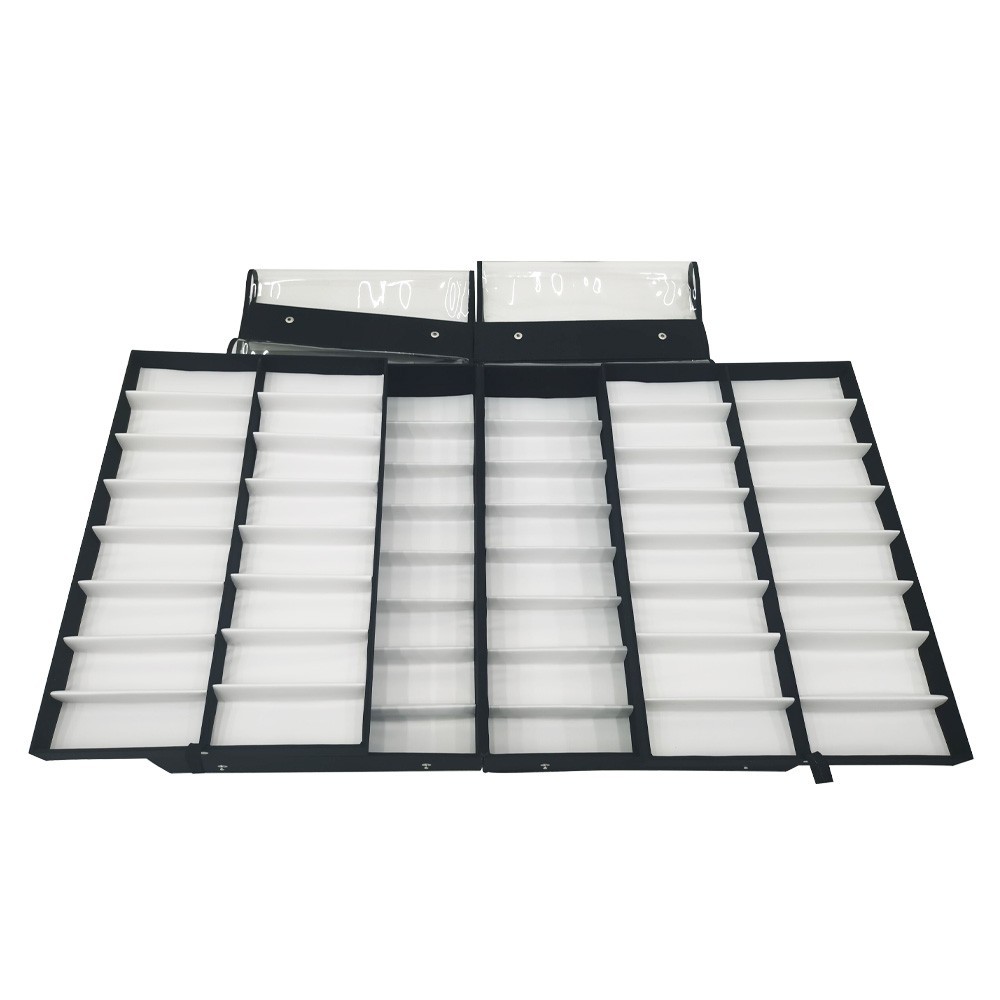 64 Pairs Portable Eyeglasses Display Case Storage Box Organize Sorting