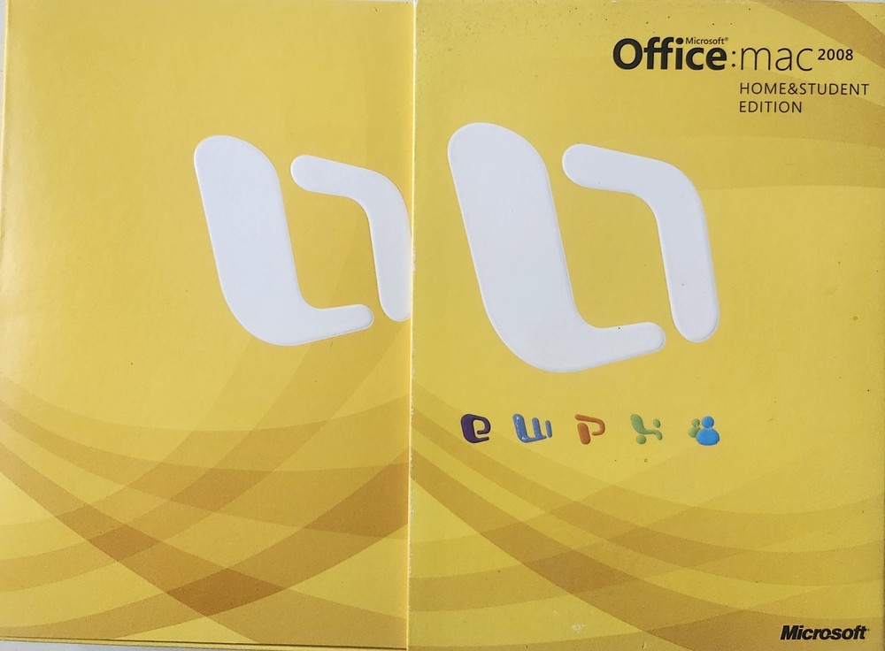 Microsoft Office 2008 Home and Student Edition for Mac