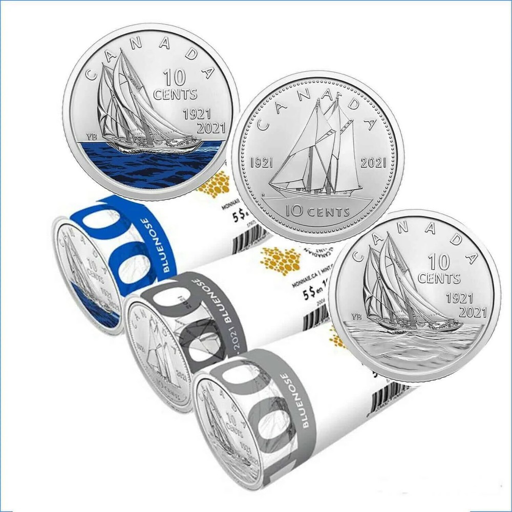 2021 Canadian 10 Cent Special Wrap Roll Collection