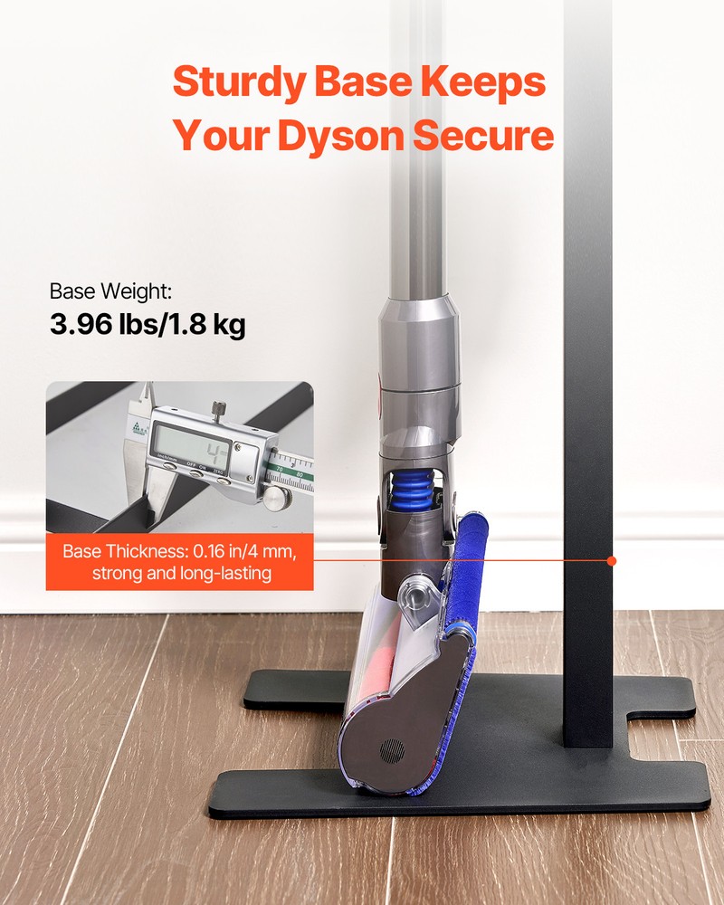 VEVOR Vacuum Stand for Dyson Multi-Models Stable Storage Bracket Holder