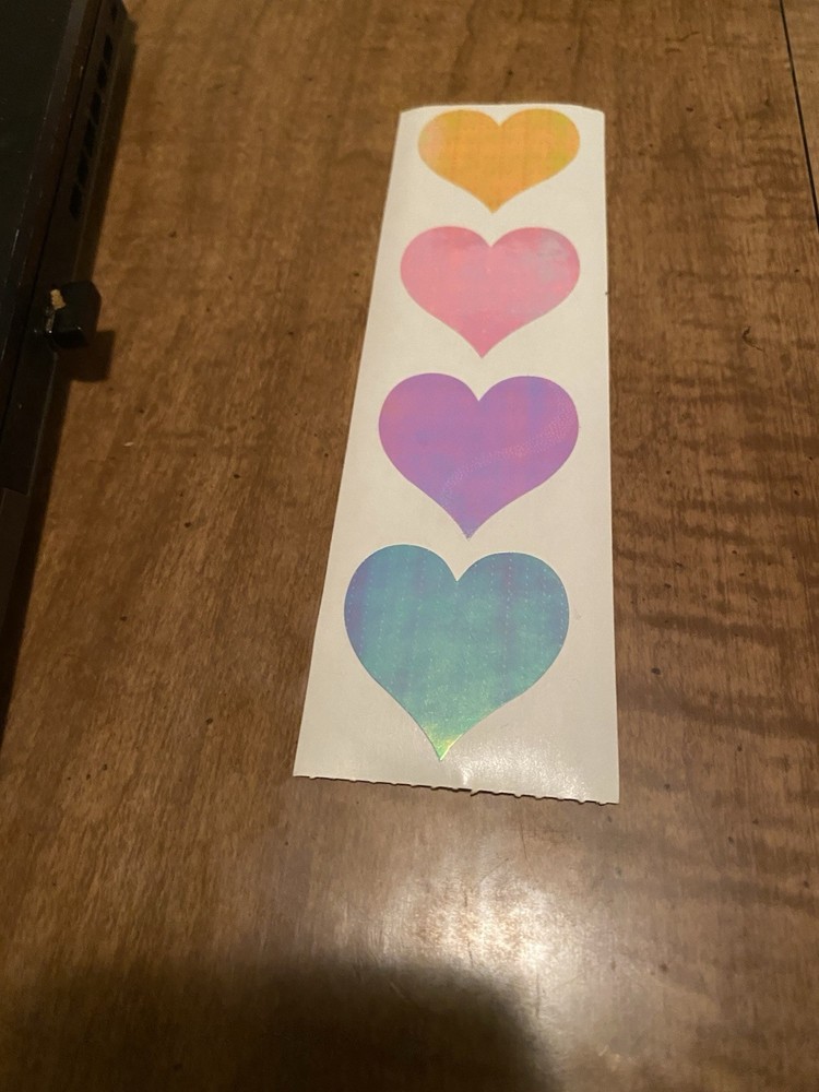 Mrs Grossman Heart Sticker 2003