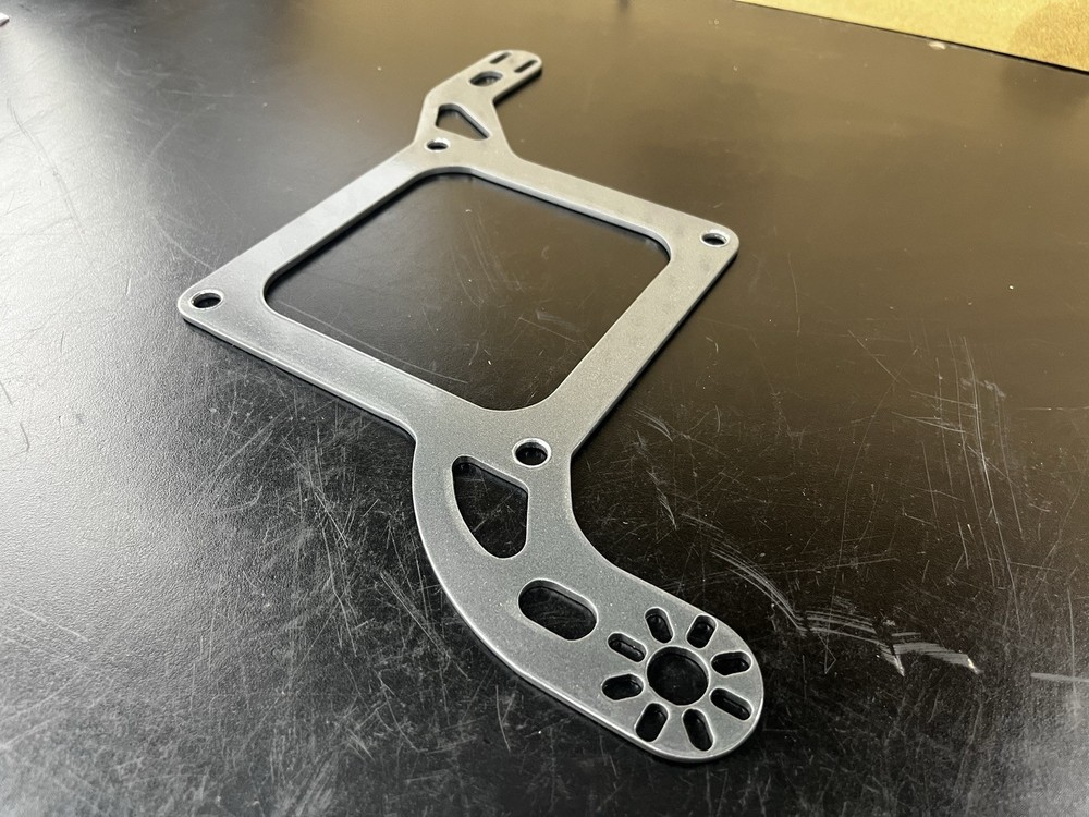Nitrous Solenoid Bracket - 4500 Flange