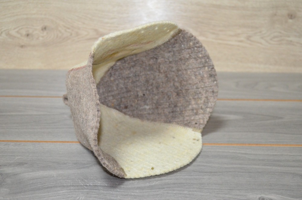 Sauna hat wool Ukrainian Sauna hat Sauna Felt Українські шапки для сауни лазні