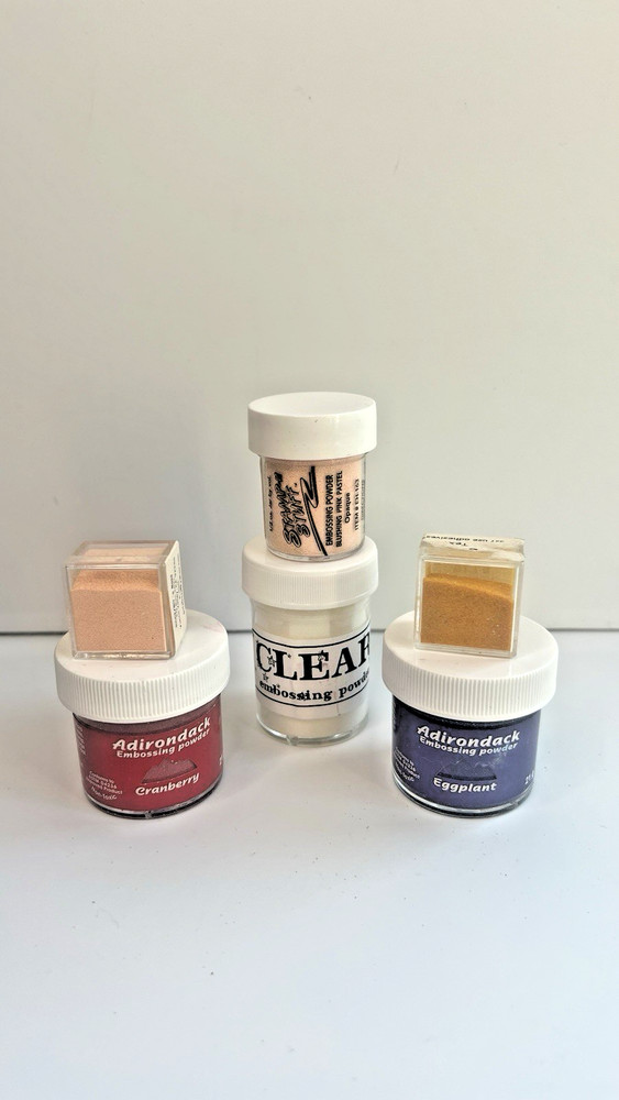 Embossing Powder - 6 Misc. Colors / Brands