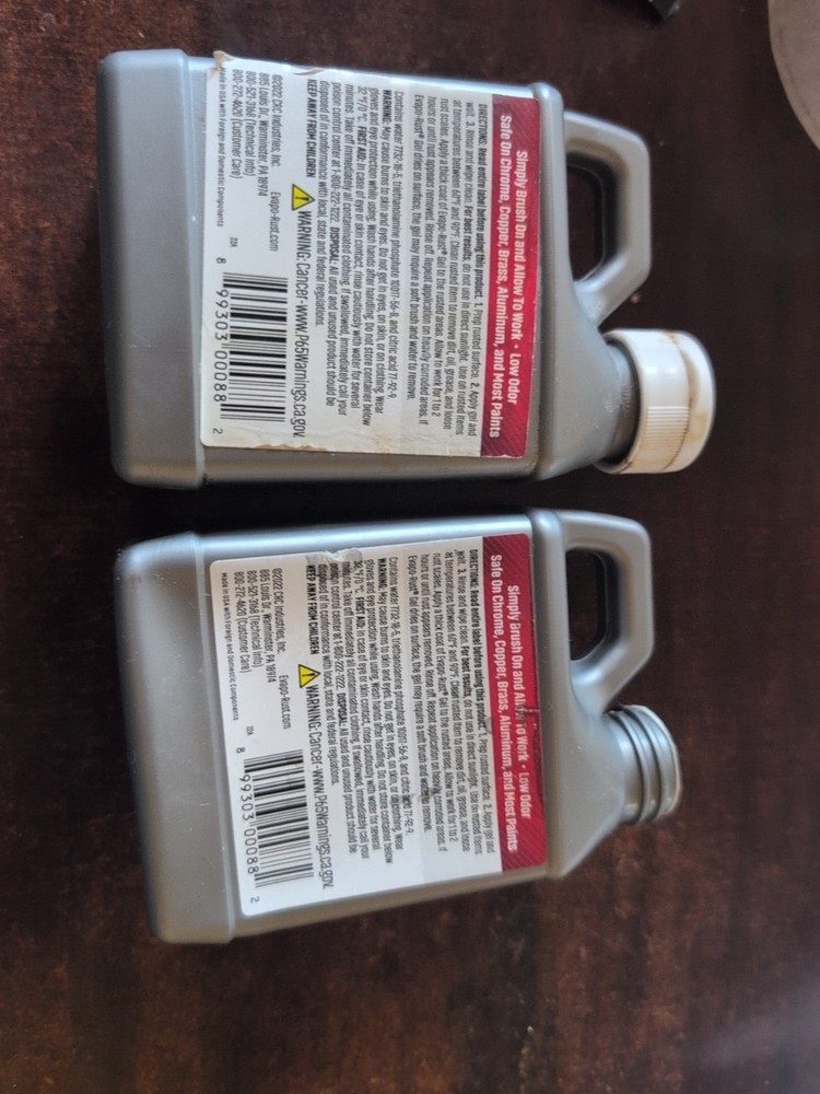 2X Evapo-Rust GEL Rust Remover 8 Oz