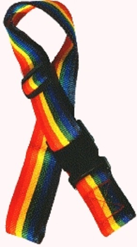 Rainbow Gay Pride Luggage Strap  ( LU05)