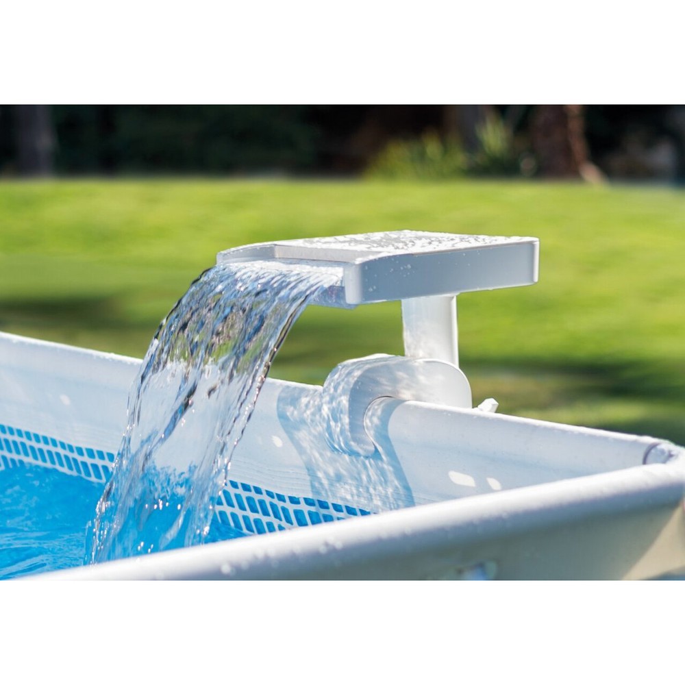 Intex Above Ground Swimming Pool 3 Colored LED Waterfall Cascade (Open Box)