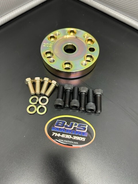 Driveline Adapter Power Take Off Flange Chevy 1350 Flexplate Berkeley Jet