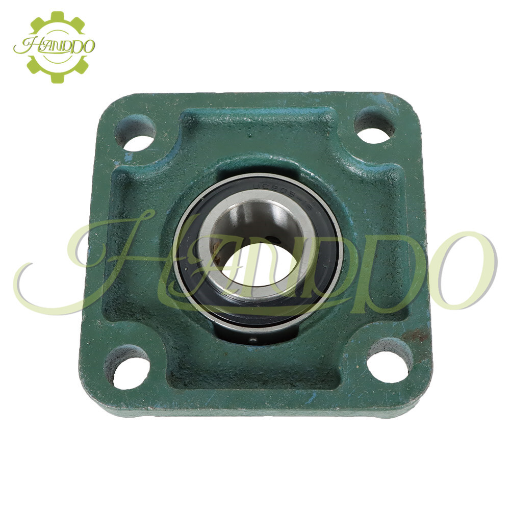 UCF205-16 Solid Base Pillow Block Flange Mounted Bearing 1" Bore 4 Bolt 4 Pack