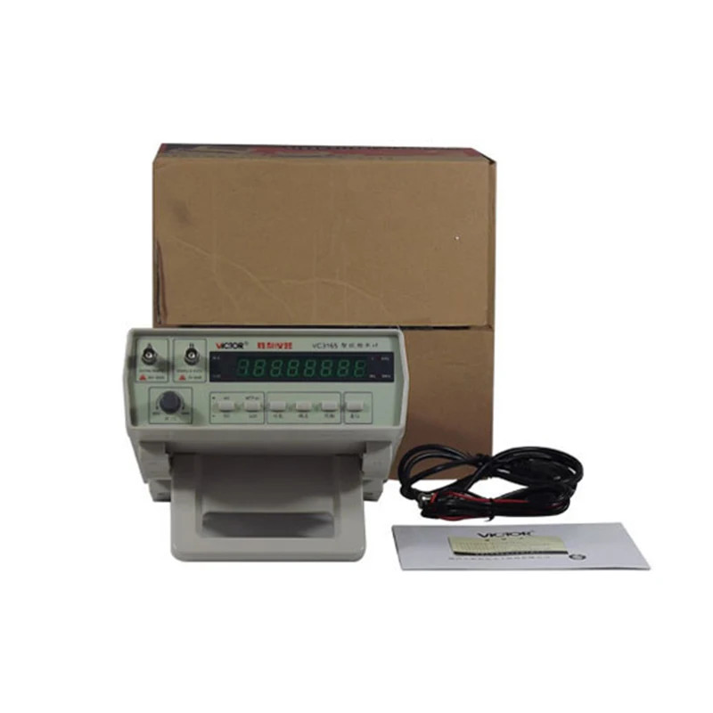VC3165 Precision Frequency Counter Frequency Meter Digital Cymometer 220V