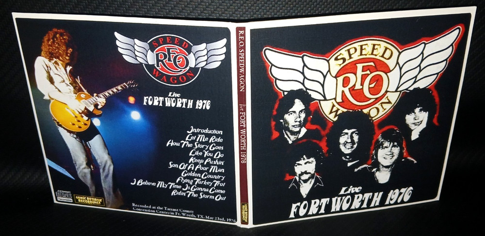 REO Speedwagon Ft. Worth 1976 Gate Fold CD Package NEW