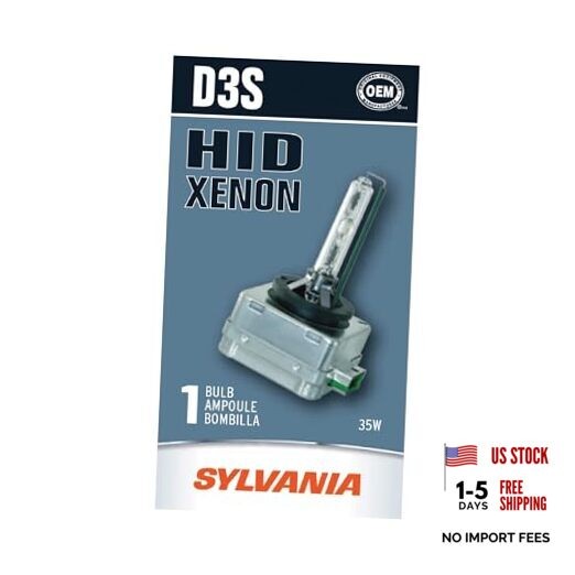 - D3S Basic HID (High Intensity Discharge) Headlight Bulb - High Performance