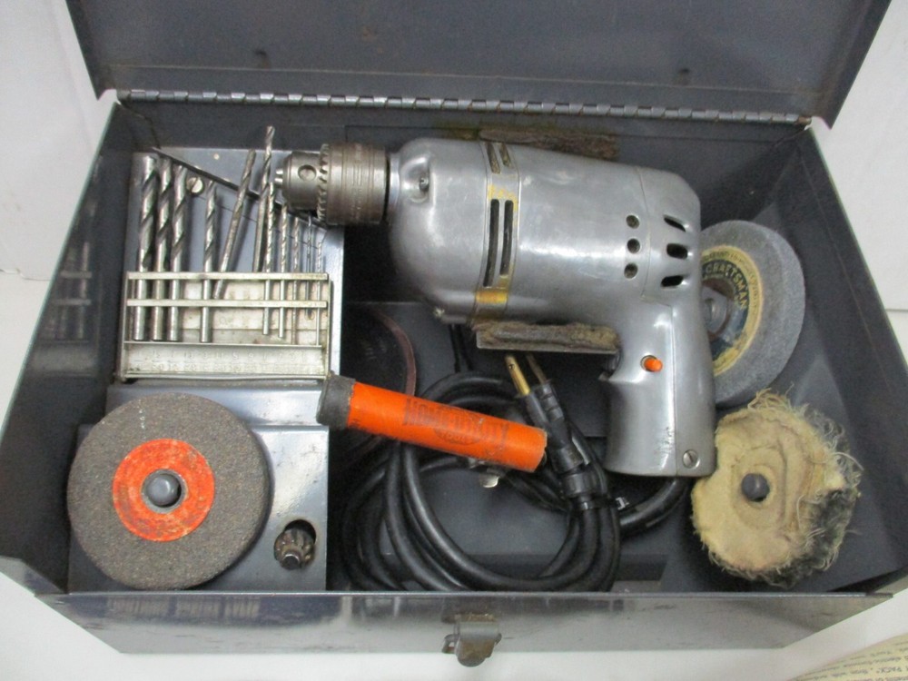 Vintage Black & Decker Home Utility Drill Kit