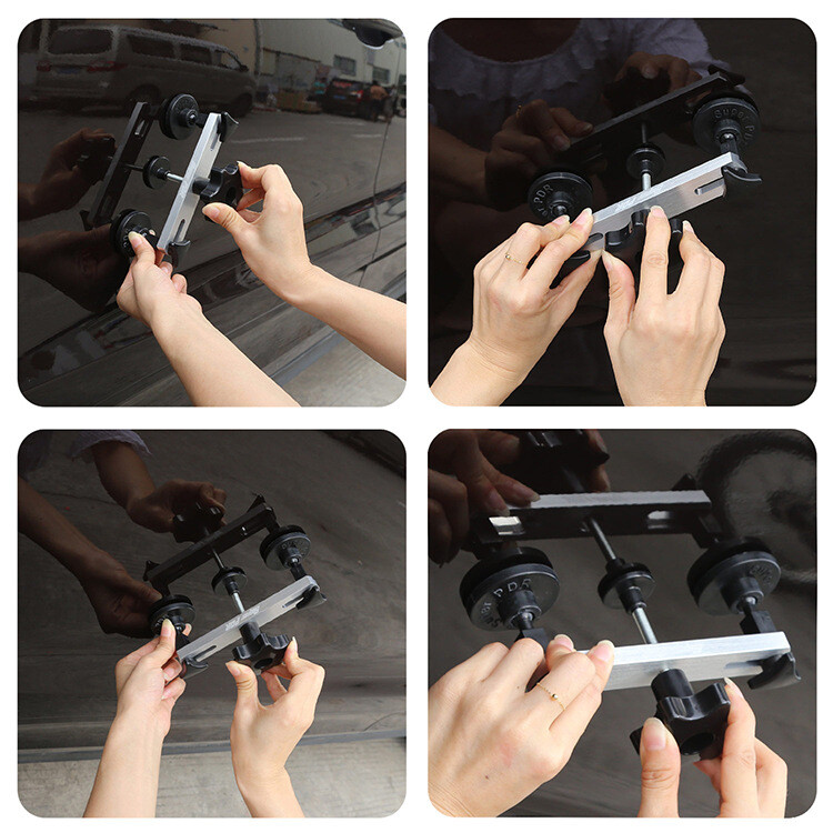 Paintless Car Dent Repair Kit Puller Removal Kit Hail Damage Remover Puller Tool
