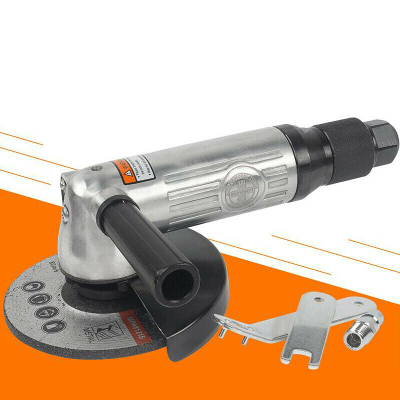 4" 5" Pneumatic Angle Grinder Polisher Air Angular Cut Off Grinding Cutting Tool