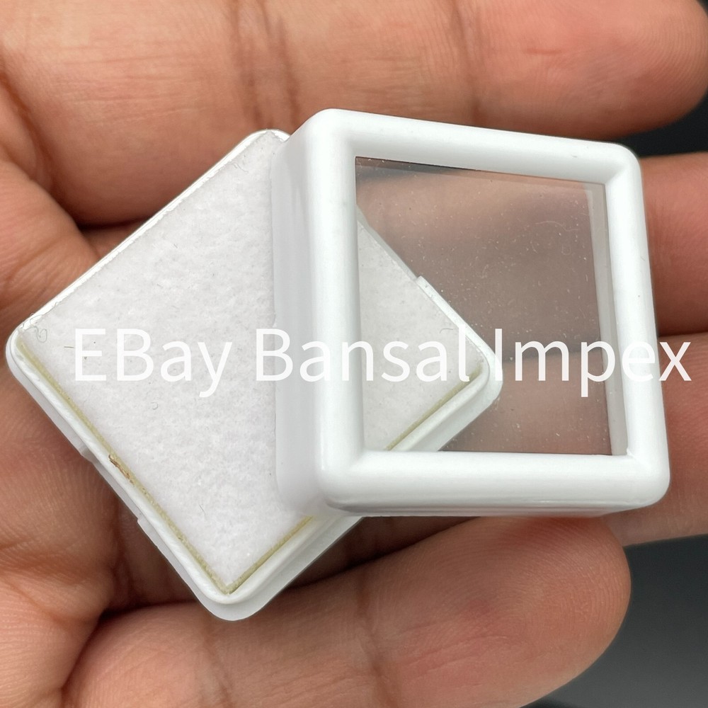 20 Pcs 3 x 3 Cm Gem Display plastic box Storage for Gems / Diamond