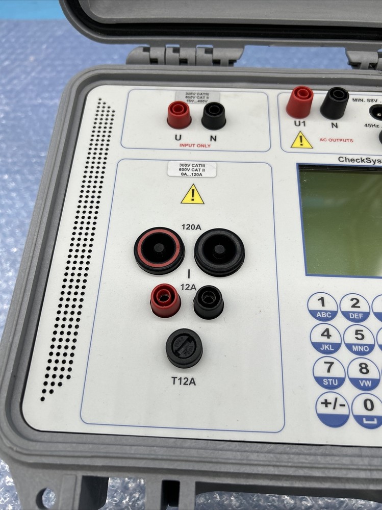 MTE -CheckSystem 2.1 S Single-Phase Test System with Reference Standard