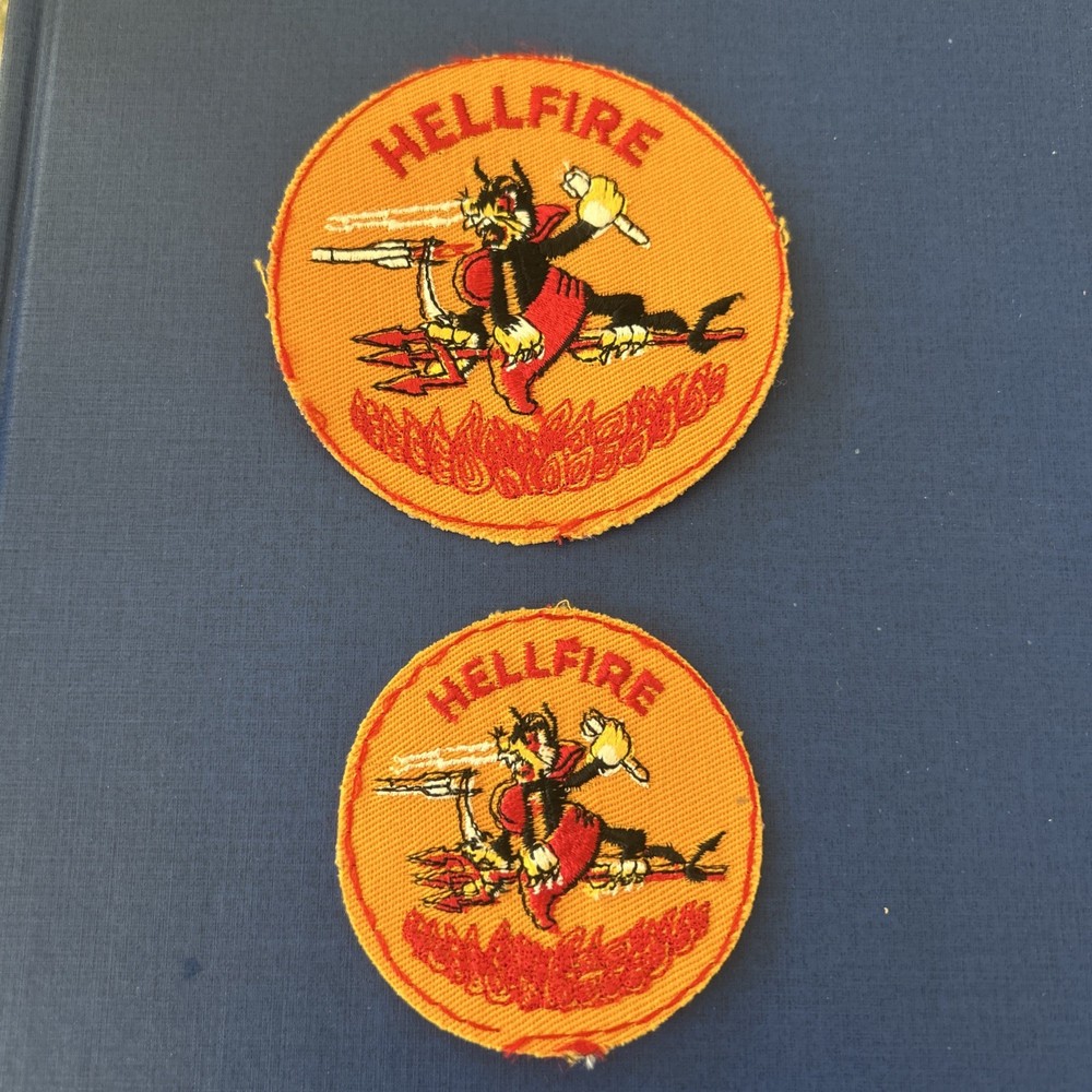 Hellfire Missile Patch Set Of 2