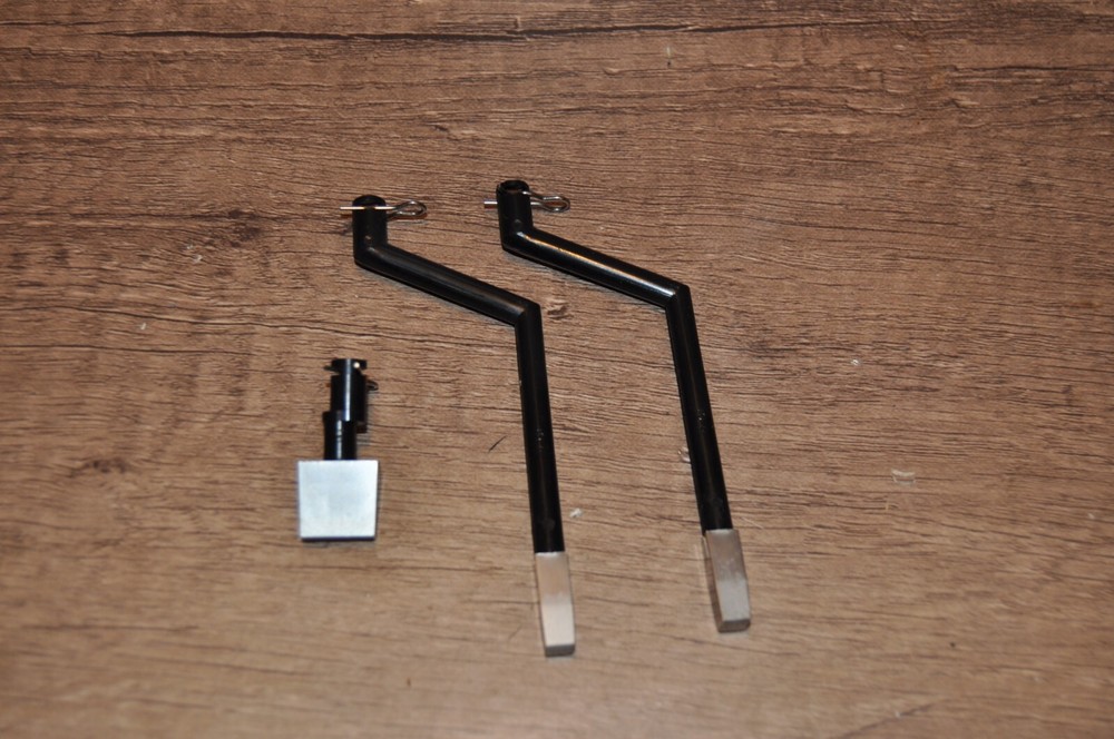 TEAC CX-350 CASSETTE DECK - Rec Mute & Input Knob Button.