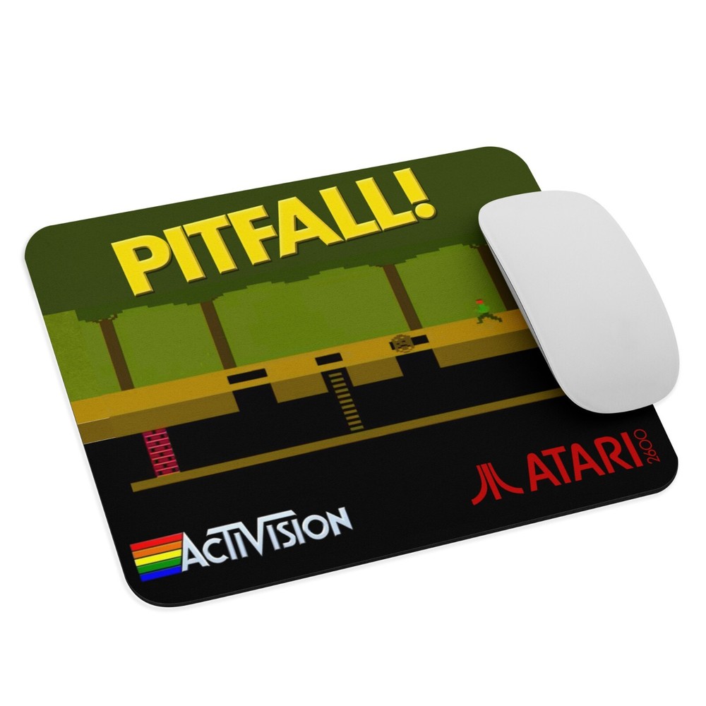 Pitfall! Atari 2600 - Mouse Pad NEW 9.5" x 7.75" Non Slip..