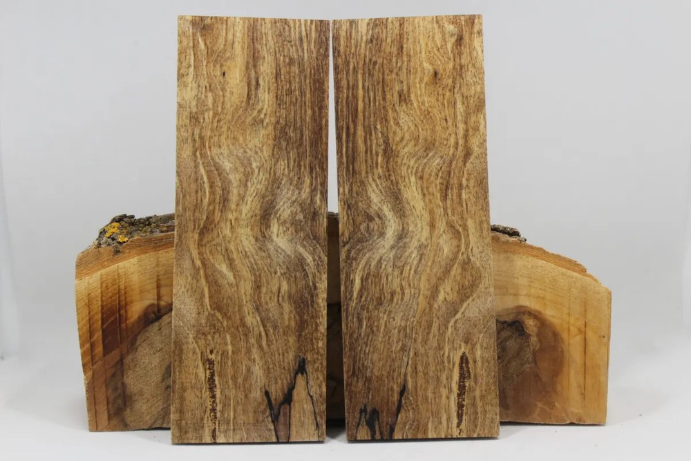 STABILIZED MAPLE CUSTOM KNIFE HANDLE MATERIAL BLANK SCALES (6359)