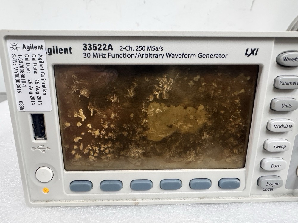 Agilent 33522A Function Generator /Arbitrary Waveform Generator, 30MHz,2CH