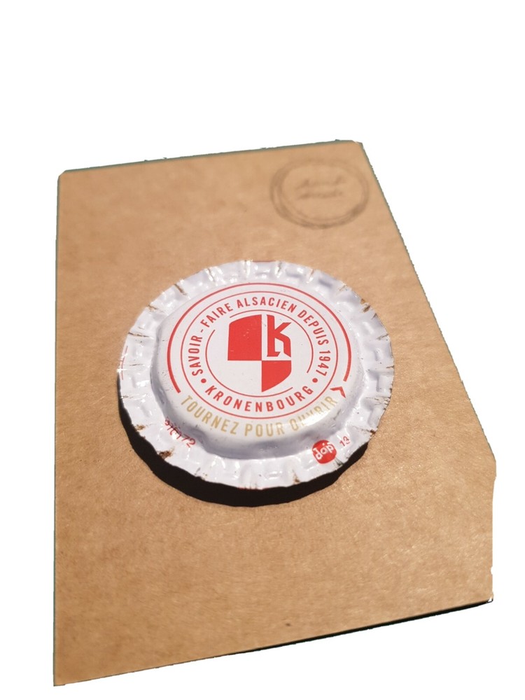 BOTTLE CAP FRIDGE MAGNET KRONENBOURG
