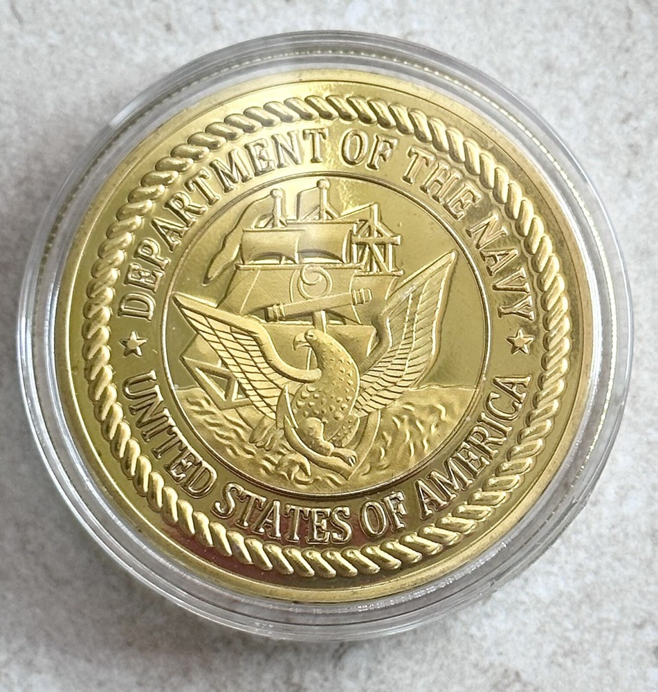 US NAVY - USS TARAWA / CV-40 Challenge Coin