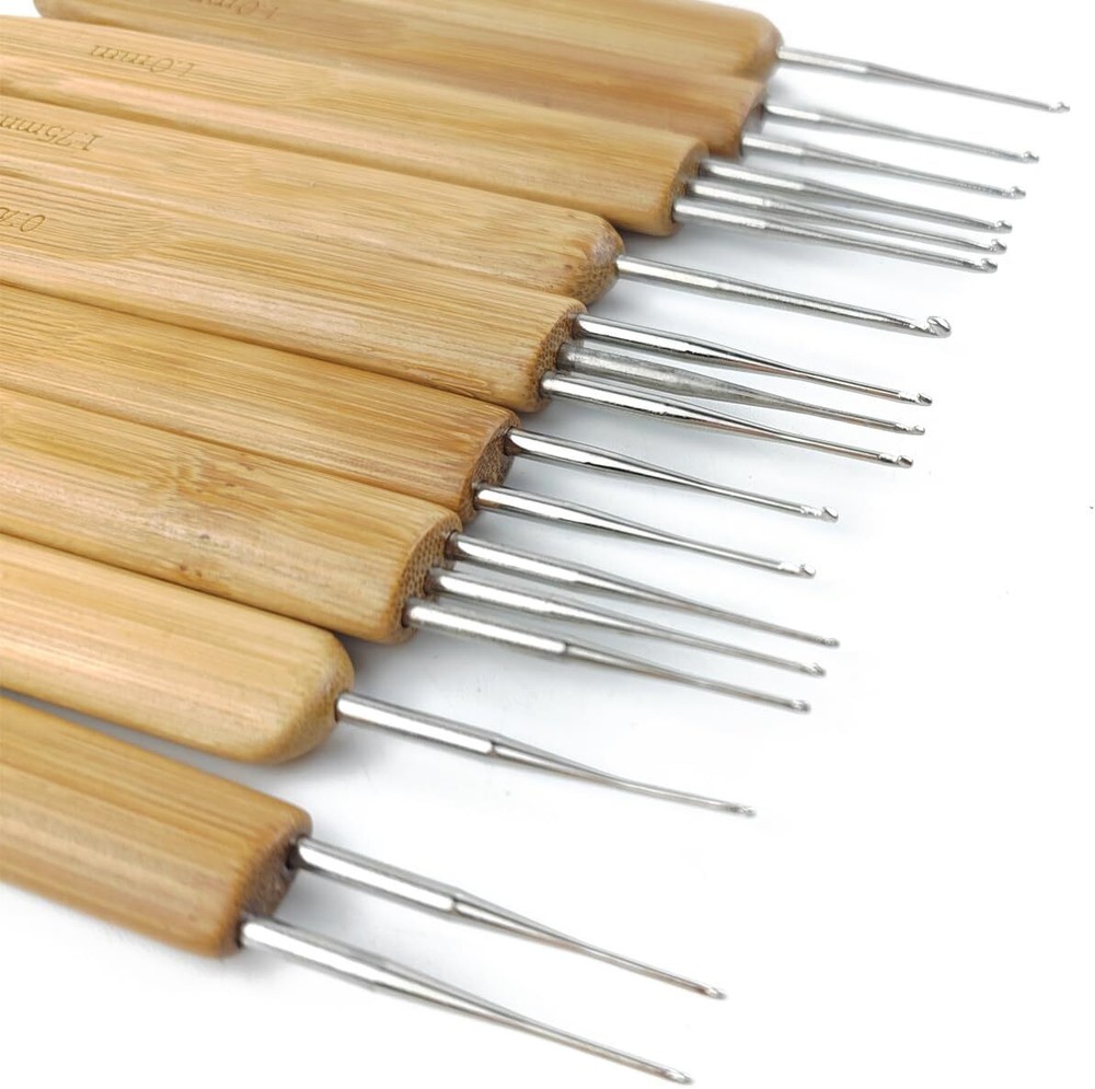 9X Dreadlock Crochet Hook for Hair Dreadlock Needle Tool for Braid Craft Needles