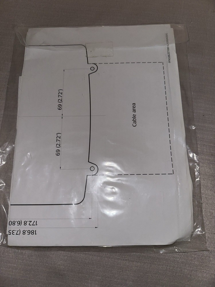 Northstar NS100 VHF QuickStart Guide & ReferenceManual & Mounting Template