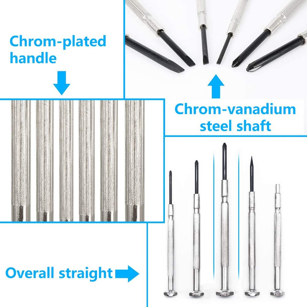 11PCS Mini Precision Screwdriver Set, Small Screwdriver Set for Electronics, ...