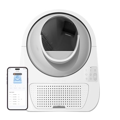 CATLINK PRO-X LUXURY VERSION INTELLIGENT SELF-CLEANING CAT LITTERBOX - WHITE