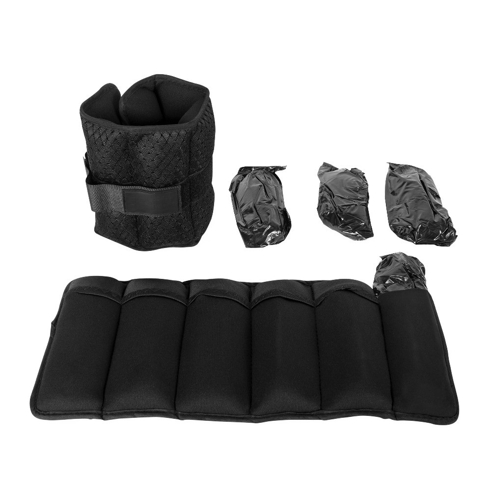 Unisex Adjustable Wrist/Ankle Weights, 5-Pound Pair