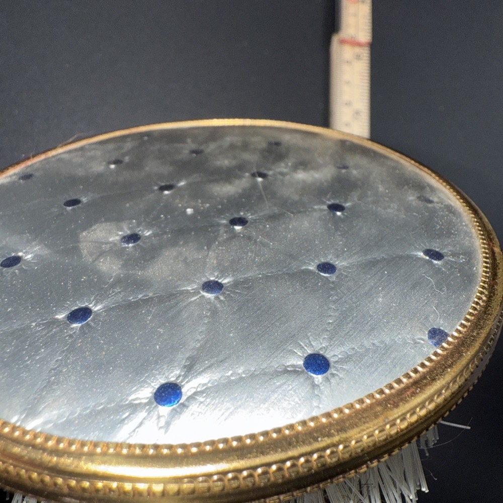Vintage Brush with Gold Finish