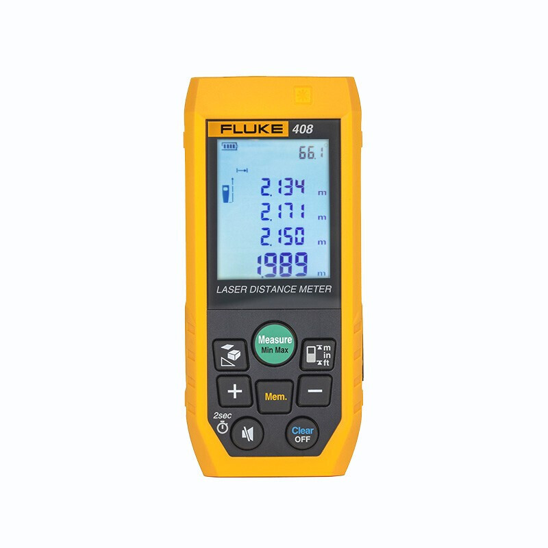 1PCS New Fluke 408 Laser Distance Meter Range 80M F408