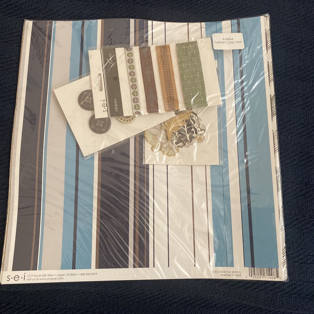 SEI Fathers Day Assortment Crafts Button Set New Never Used