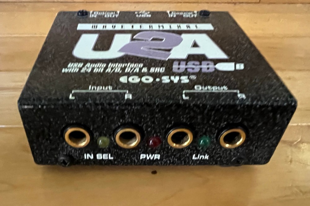 EGO-SYS Waveterminal U2A USB Audio Interface with 1/4", Optical, Coaxial Jacks