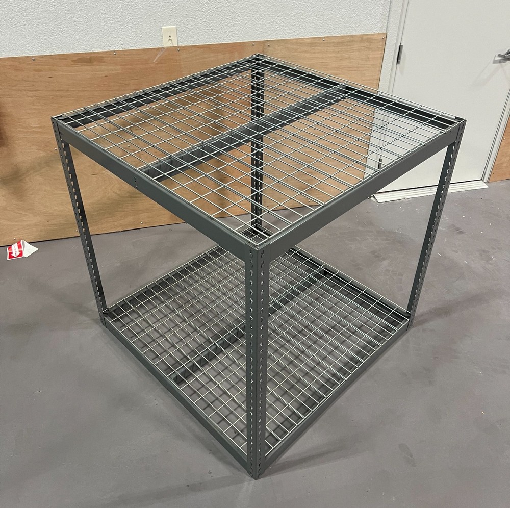 Wide Span Wire Storage Rack / Shelf 4' x 4' x 4'