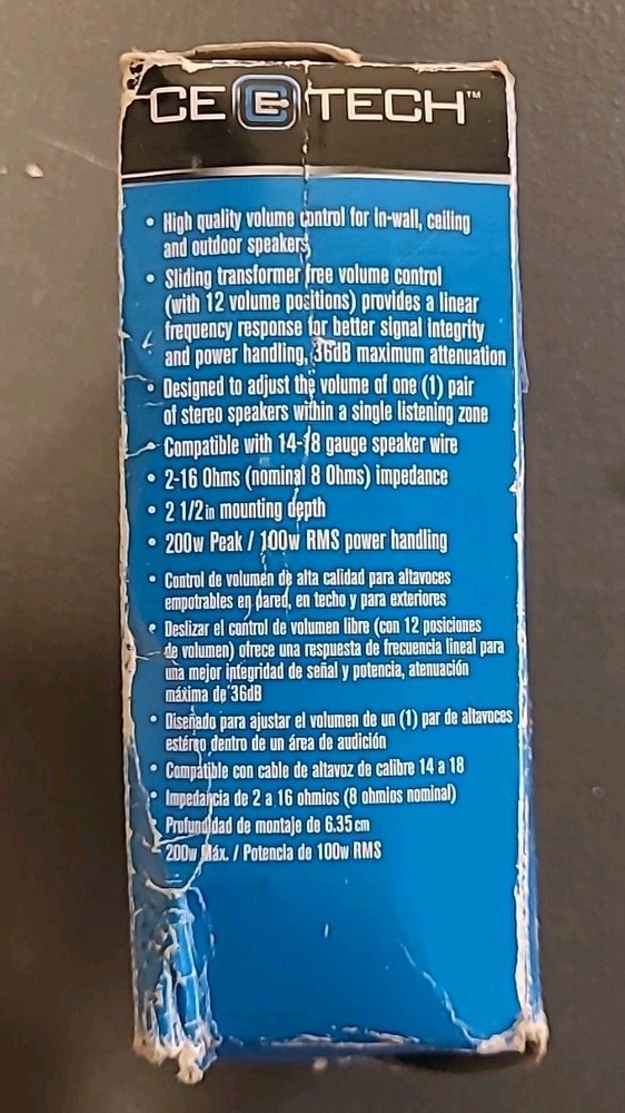 Commercial Electric - Speaker Volume Control