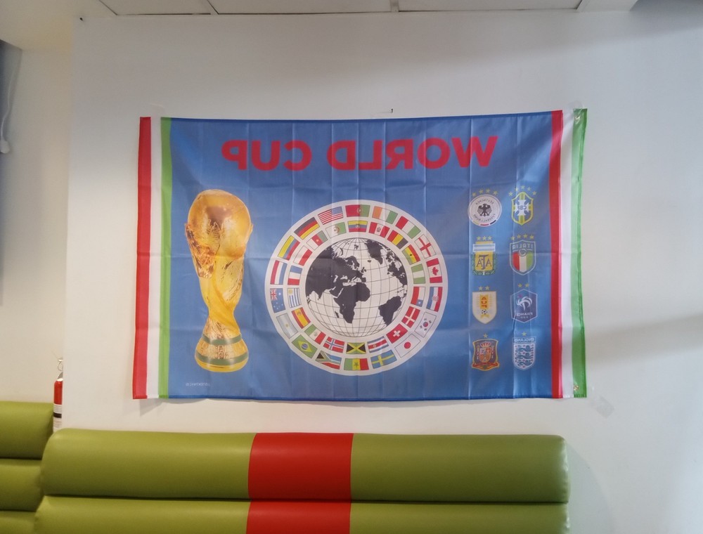 1 WORLD CUP FLAG GENERIC BLUE (3x5 FT) FOR $26.50