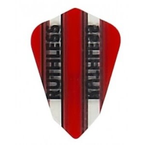 Ruthless Red Fantail Dart Flights