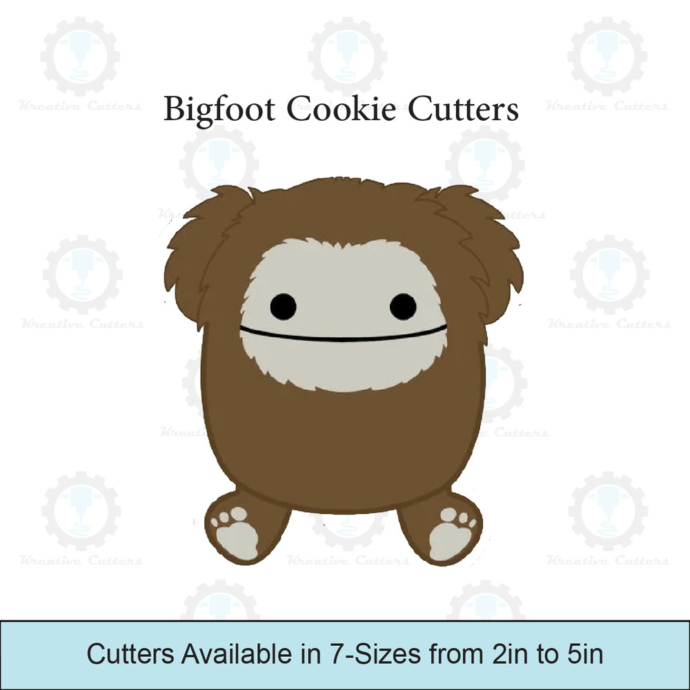 Bigfoot Cookie Cutters