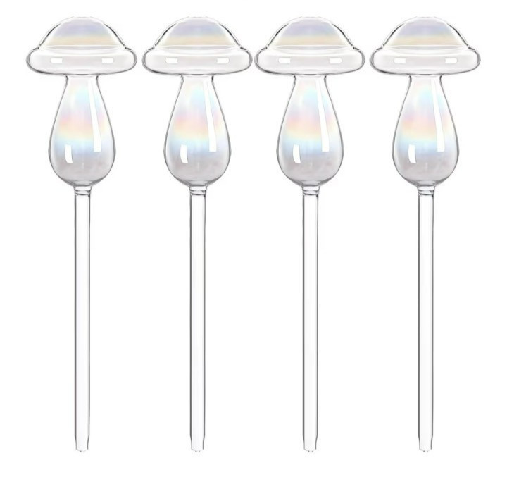 4 pack Mushroom self watering plant waters