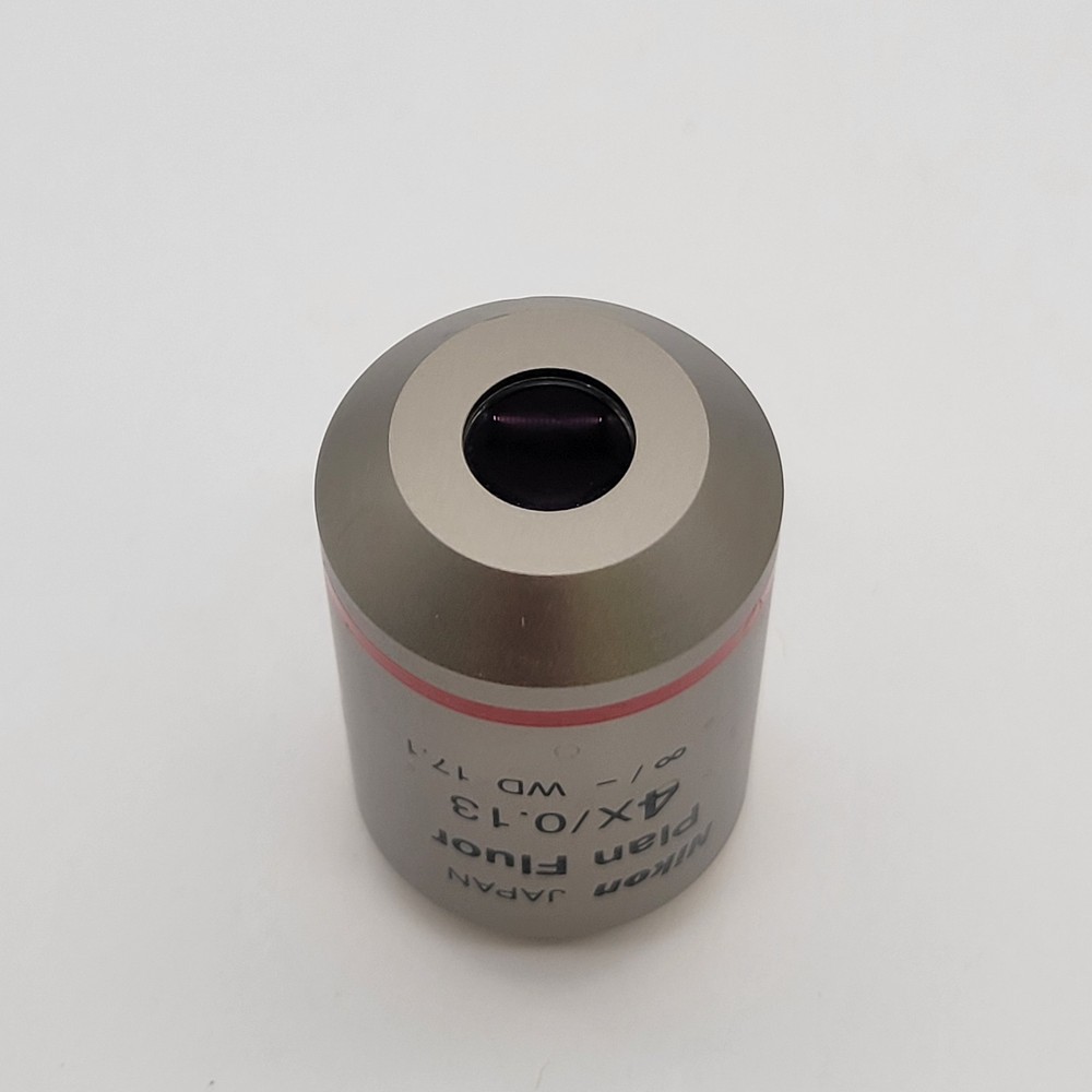 Nikon Microscope Objective Plan Fluor 4x