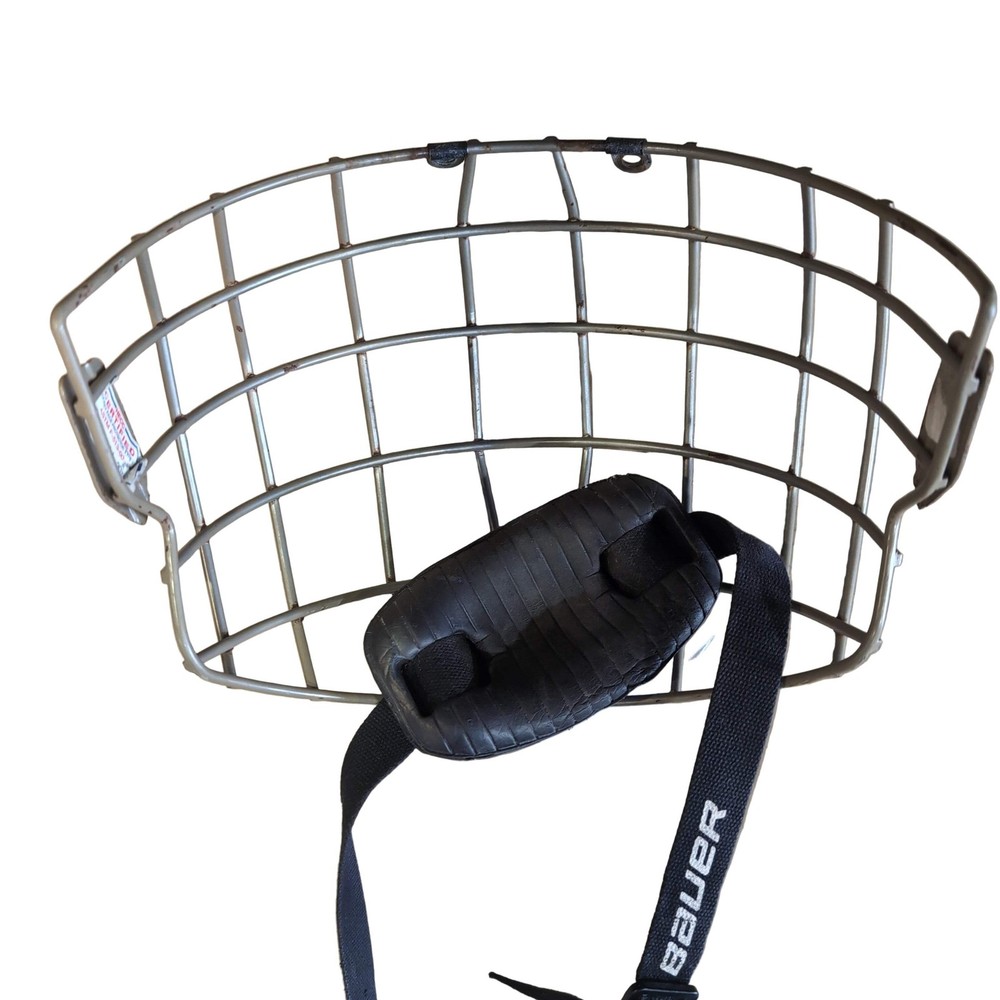 Used Bauer Grey JR Size Small Cage/Visor